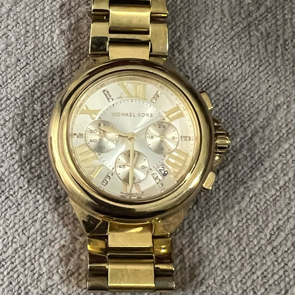 Michael Kors Gold-Tone Bradshaw Watch